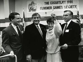 1991 B.C. Summer games offical office opening