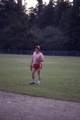Staff softball game