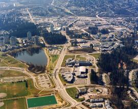 Aerial of Lafarge Lake