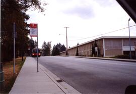 Bus stop in Coquitlam