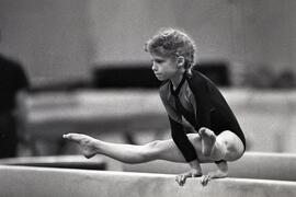 Omega Gymnastics Academy demo in Port Moody training centre