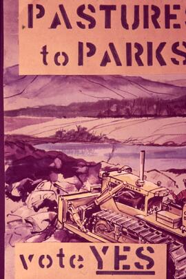 Pastures to Parks Vote YES poster