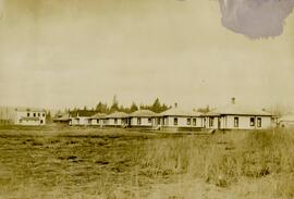 Row of cottages on the company townsite