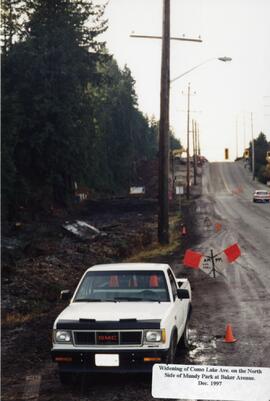 Widening of Como Lake Avenue