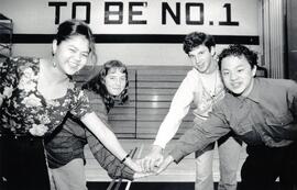Winning debators - Port Moody Secondary