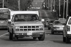 Election special sections: Square sht of traffic congestion at Como Lake and Clarke Rd.