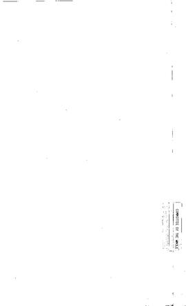 Committee of the Whole (Minutes 1973)