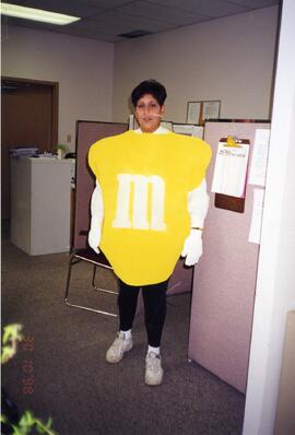 Tri-City News staff in a Halloween costume