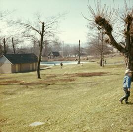 Original swimming pool in Mackin Park