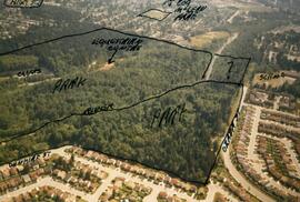 Aerial of Coquitlam River Park