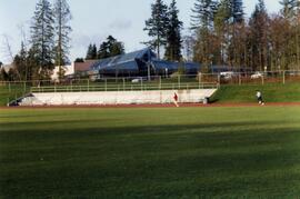 Poirier Library and field