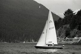 Sailboat in Belcarra Bay