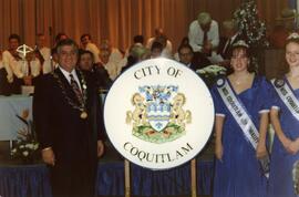 Mayor Lou Sekora at the City of Coquitlam City designation ceremony
