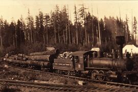 Comox and Campbell Lake Tramway Co. Train