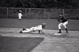 Mundy Park baseball diamond, Coquitlam Reds vs. Abbotsford A's.
