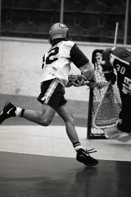 Lacrosse match between the Coquitlam Jr. Adanacs and the South Fraser Stickmen