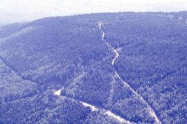 Burke Mountain Road at warming hut