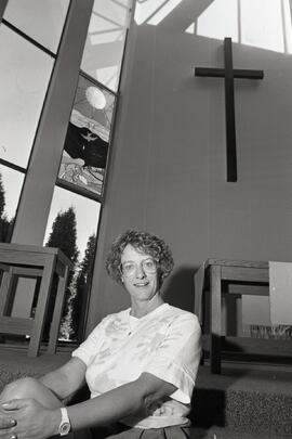 Mollie Williams, new minister at the Eagle Ridge United Church