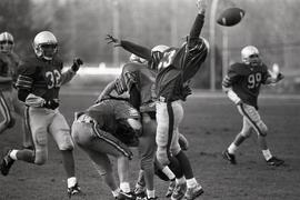Moody Raiders v.s. Handsworth Royals at Moody Jr. Secondary, quarter finals for Junior Football Championships