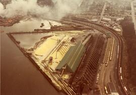 Aerial of sulphur mill