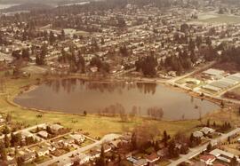 Aerial of Como Lake