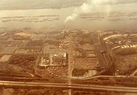 Aerial of Fraser Mills